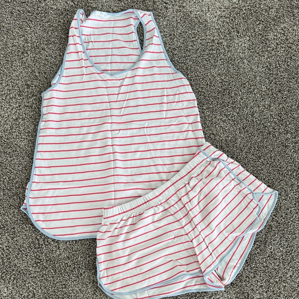 LAKE Striped Women's Pajama Set